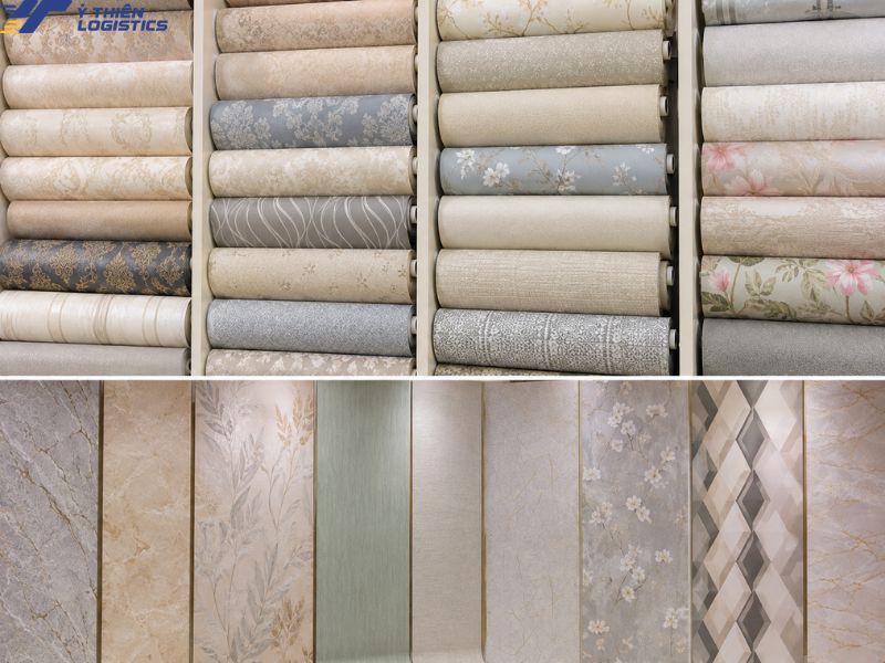 thủ tục nhập khẩu giấy dán tường